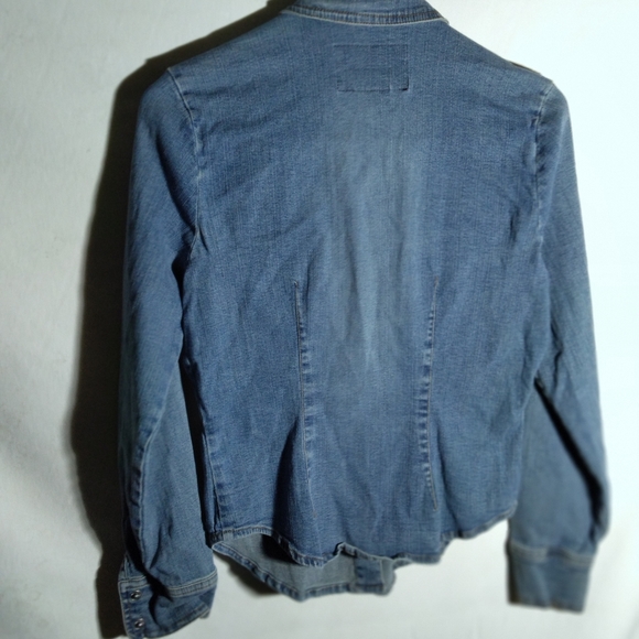 Vintage wemons large denim jacket very cool - Picture 7 of 7